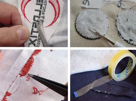 how to remove embroidery patch without damaging the fabric